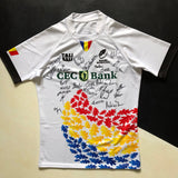 Romania National Rugby Team Jersey 2020 Signed XL Underdog Rugby - The Tier 2 Rugby Shop 