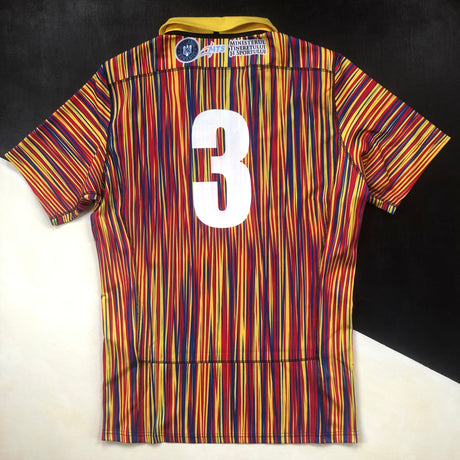 Romania National Rugby Team Jersey 2021 Match Worn 3XL Underdog Rugby - The Tier 2 Rugby Shop 