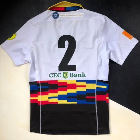 Romania National Rugby Team Jersey 2021/22 Match Worn 3XL Underdog Rugby - The Tier 2 Rugby Shop 