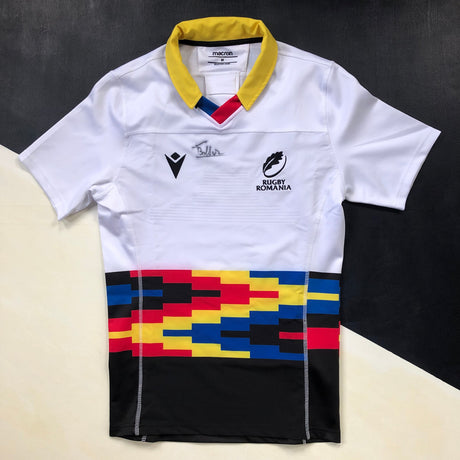 Romania National Rugby Team Jersey 2021/22 Match Worn and Signed Medium Underdog Rugby - The Tier 2 Rugby Shop 