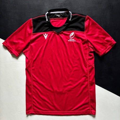 Romania National Rugby Team Training Jersey 2XL Underdog Rugby - The Tier 2 Rugby Shop 