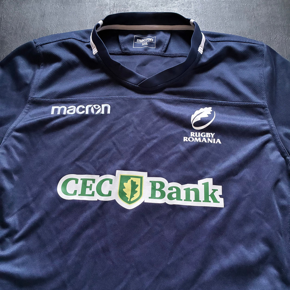 Romania National Rugby Team Training Jersey 2XL Underdog Rugby - The Tier 2 Rugby Shop 