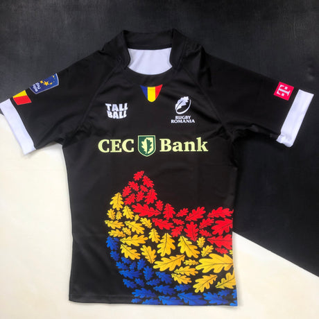 Romania National Rugby U21/Sevens Team Jersey 2021 Match Worn Medium Underdog Rugby - The Tier 2 Rugby Shop 