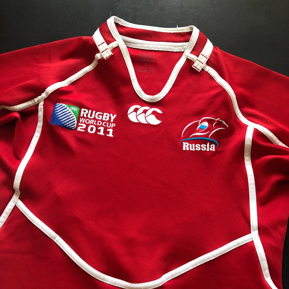 Russia National Rugby Team Jersey 2011 Rugby World Cup Small Underdog Rugby - The Tier 2 Rugby Shop 