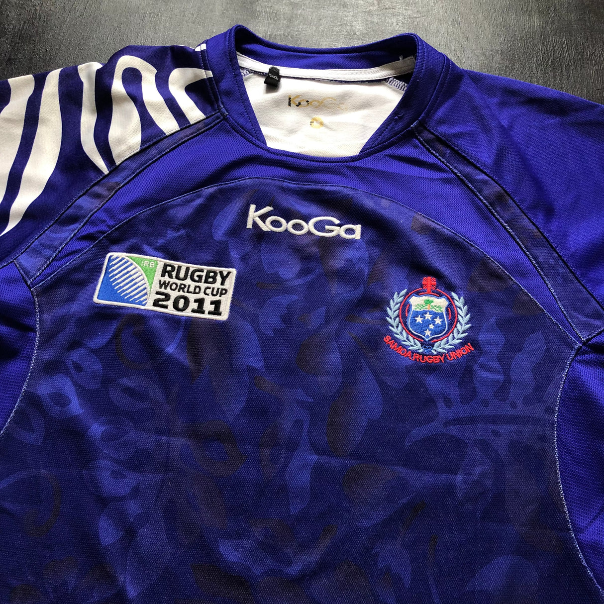 Samoa National Rugby Sevens Team Jersey 2011 Rugby World Cup Medium Underdog Rugby - The Tier 2 Rugby Shop 