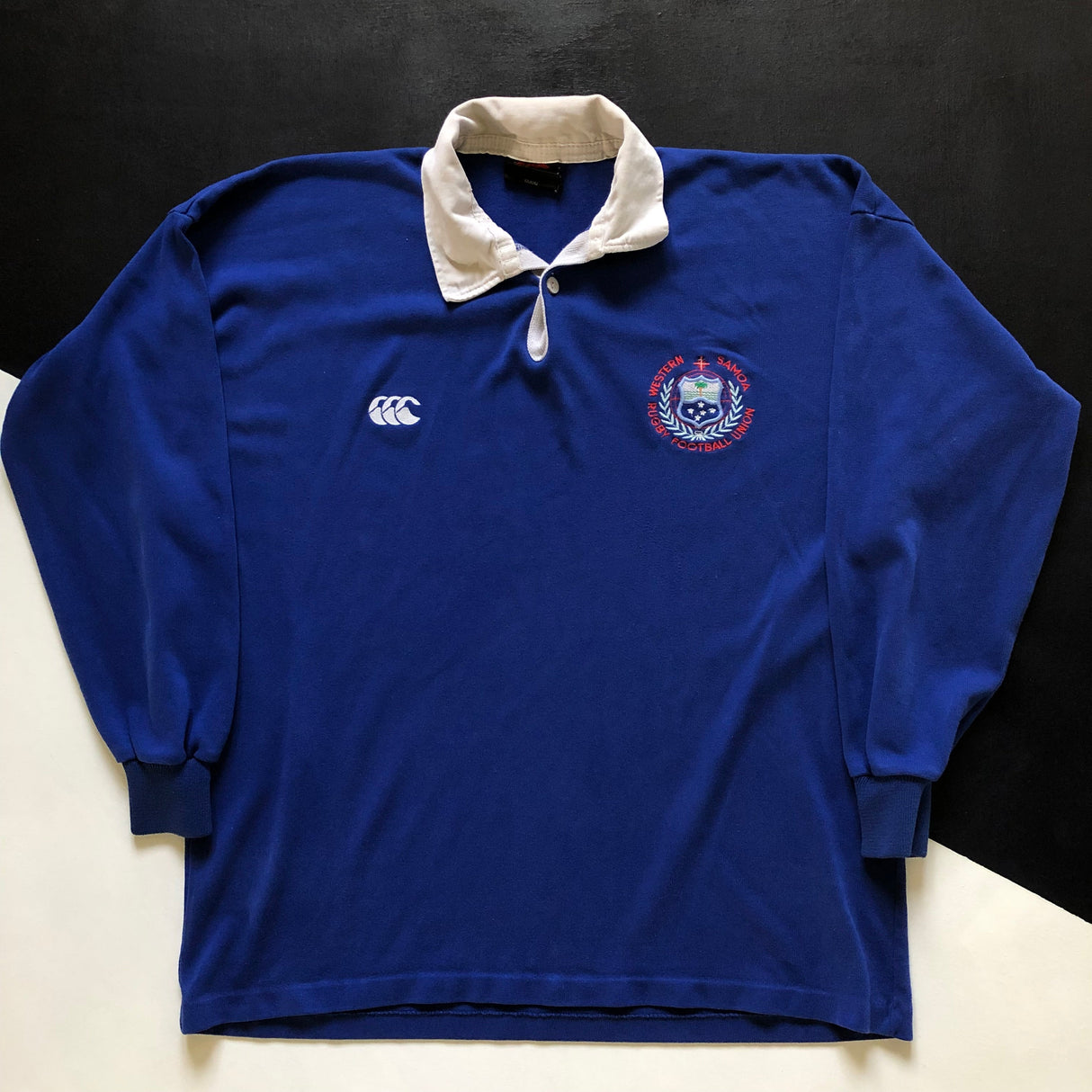 Samoa National Rugby Team Jersey 1999 Large Underdog Rugby - The Tier 2 Rugby Shop 