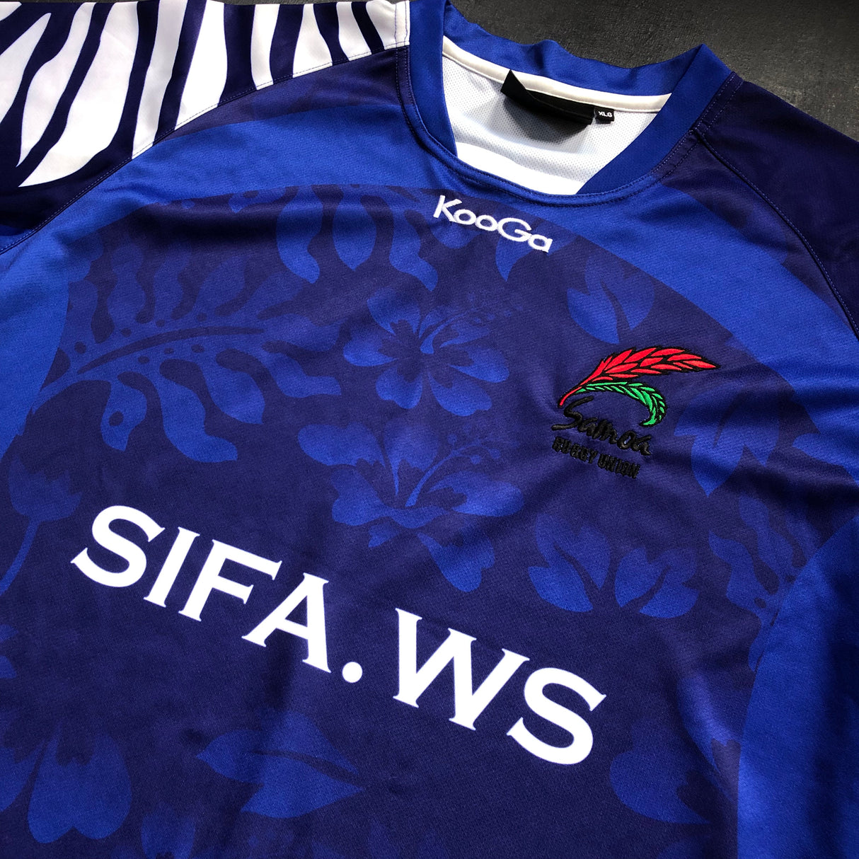 Samoa National Rugby Team Jersey 2011 XL Underdog Rugby - The Tier 2 Rugby Shop 