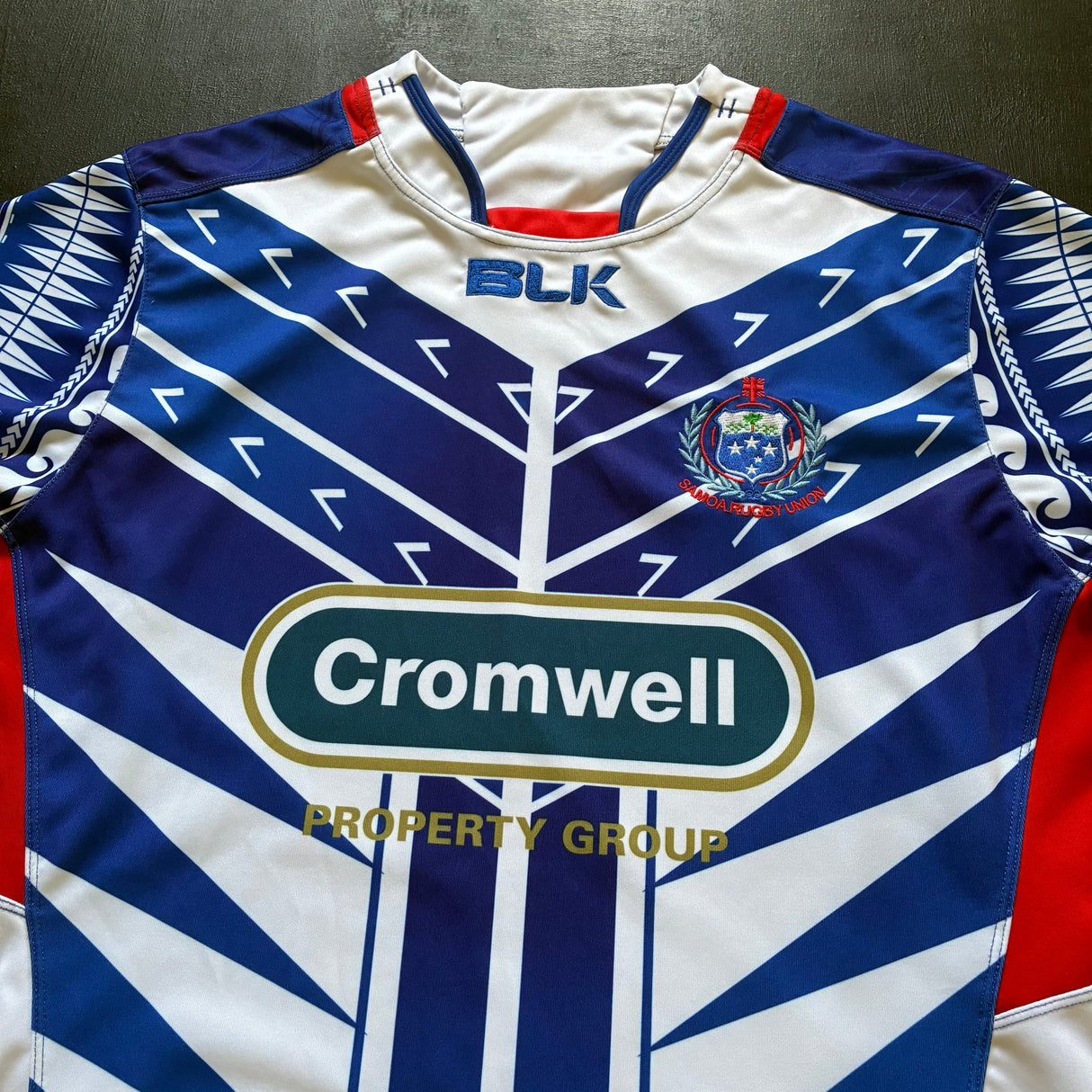 Samoa National Rugby Team Jersey 2015 Limited Edition Large Underdog Rugby - The Tier 2 Rugby Shop 