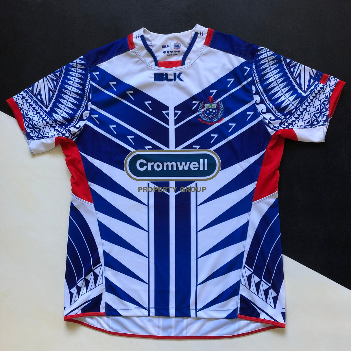 Samoa National Rugby Team Jersey 2015 Limited Edition XL Underdog Rugby - The Tier 2 Rugby Shop 