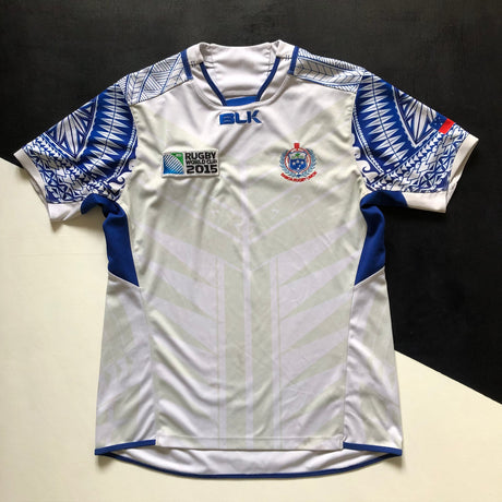 Samoa National Rugby Team Jersey 2015 Rugby World Cup Away Large Underdog Rugby - The Tier 2 Rugby Shop 