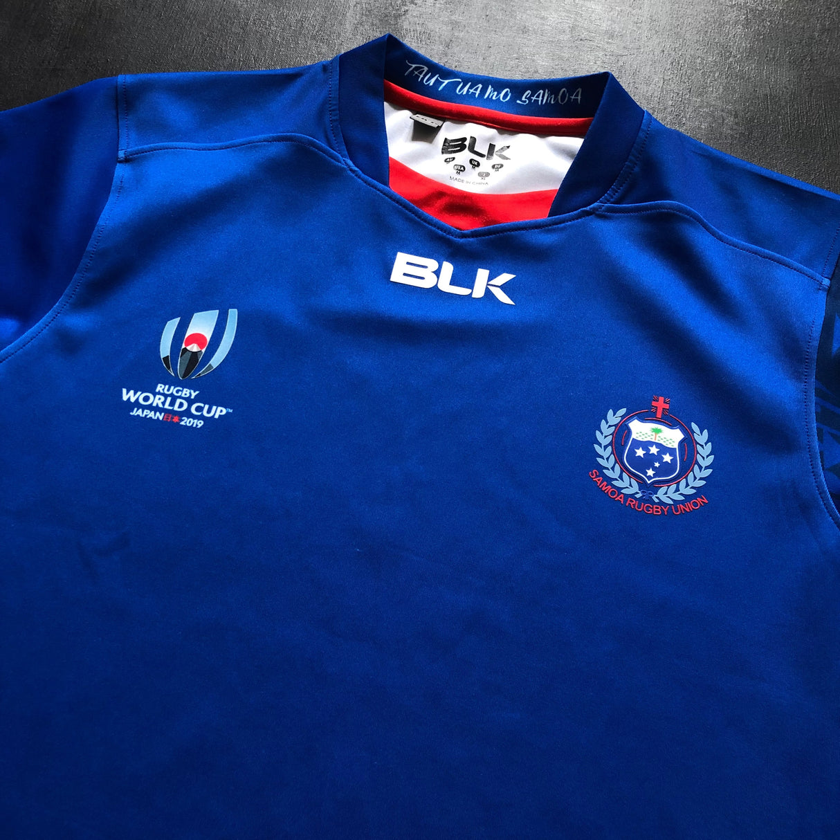 Samoa National Rugby Team Jersey 2019 Rugby World Cup Medium Underdog Rugby - The Tier 2 Rugby Shop 