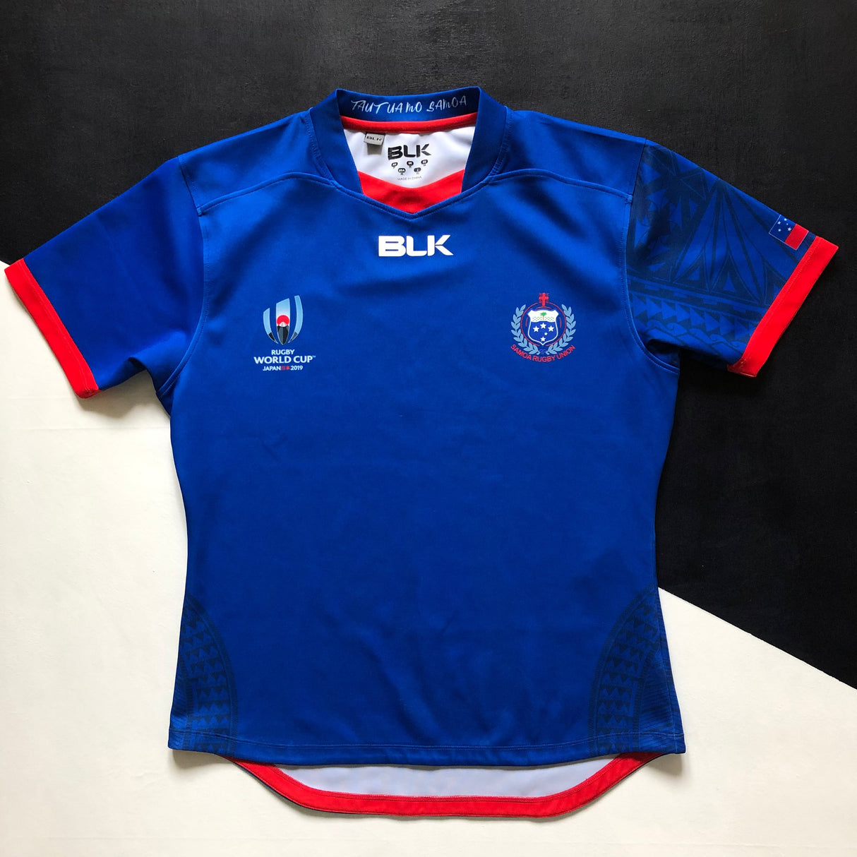 Samoa National Rugby Team Jersey 2019 Rugby World Cup Medium Underdog Rugby - The Tier 2 Rugby Shop 