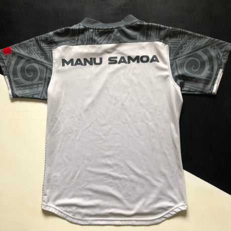 Samoa National Rugby Team Training Jersey 2019 Rugby World Cup Player Worn 3XL Underdog Rugby - The Tier 2 Rugby Shop 