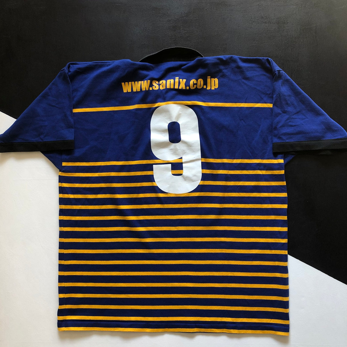 Sanix Blues Rugby Team Jersey 2001 Match Worn XL Underdog Rugby - The Tier 2 Rugby Shop 