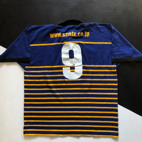 Sanix Blues Rugby Team Jersey 2001 Match Worn XL Underdog Rugby - The Tier 2 Rugby Shop 