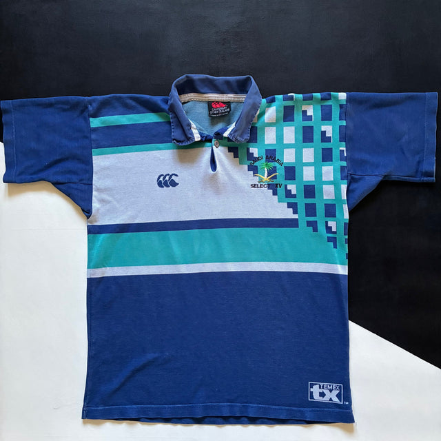 Saudi Arabia National Rugby Team Select XV Jersey 1997 Temex Large Underdog Rugby - The Tier 2 Rugby Shop 
