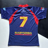 Serbia National Rugby Sevens Team Jersey 2010's Match Issue XL Underdog Rugby - The Tier 2 Rugby Shop 