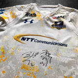 ウェア 2014 CANTERBURY NTT Shining Arcs No.8 Shining Arcs Rugby Team Away Jersey 2022 (Japan Rugby League