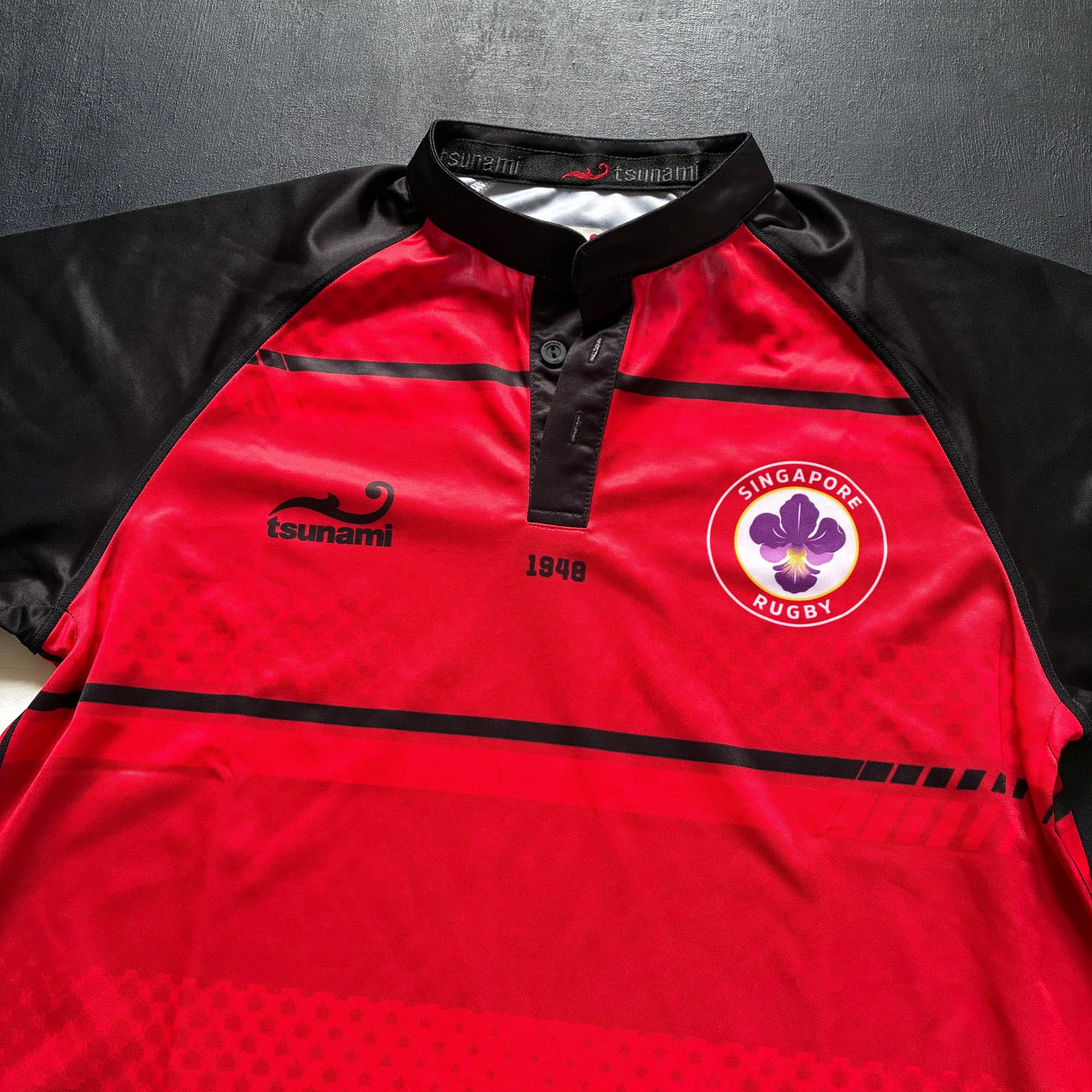 Singapore National Rugby Team Jersey 2019/20 Large Underdog Rugby - The Tier 2 Rugby Shop 