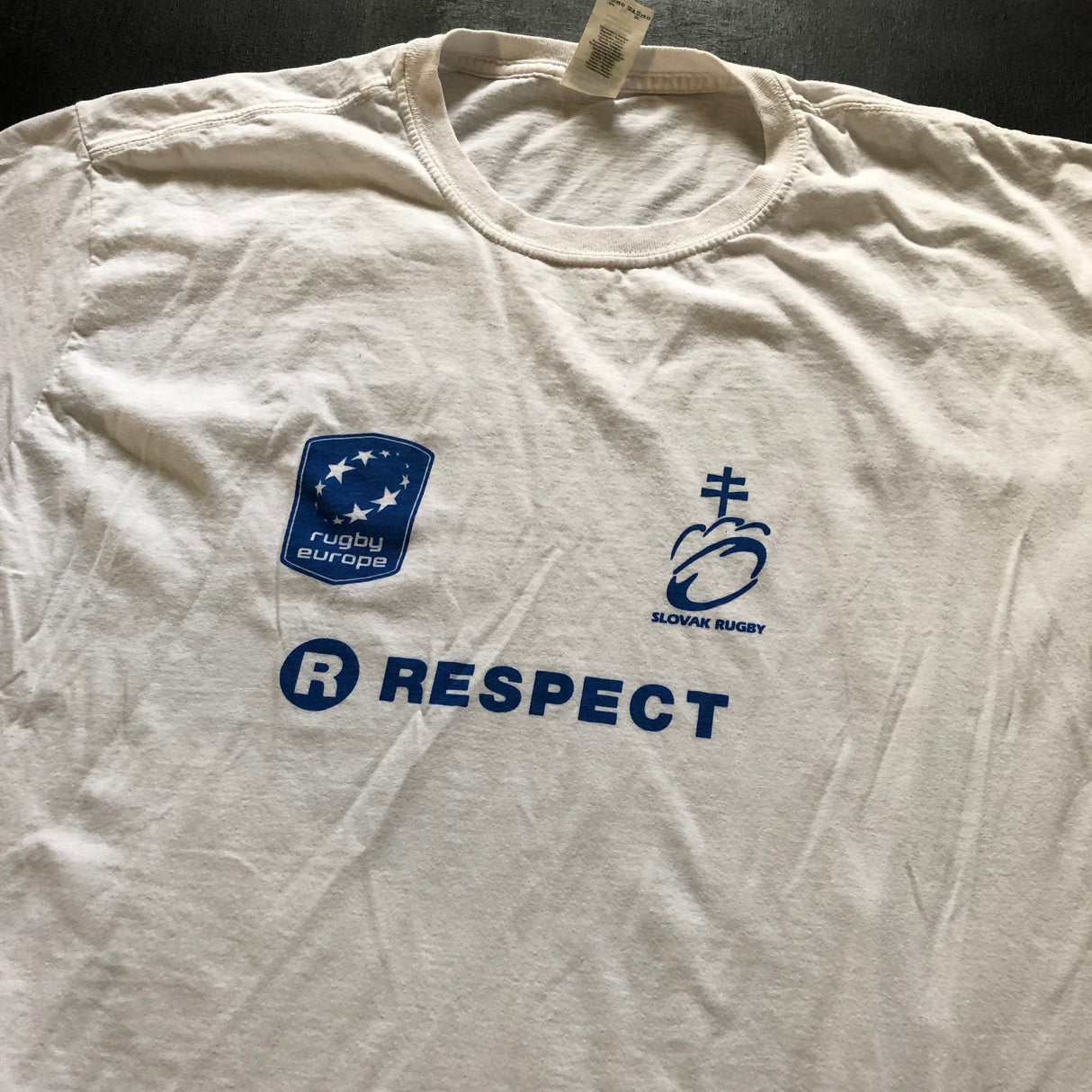 Slovakia National Rugby Team Tee XL Underdog Rugby - The Tier 2 Rugby Shop 