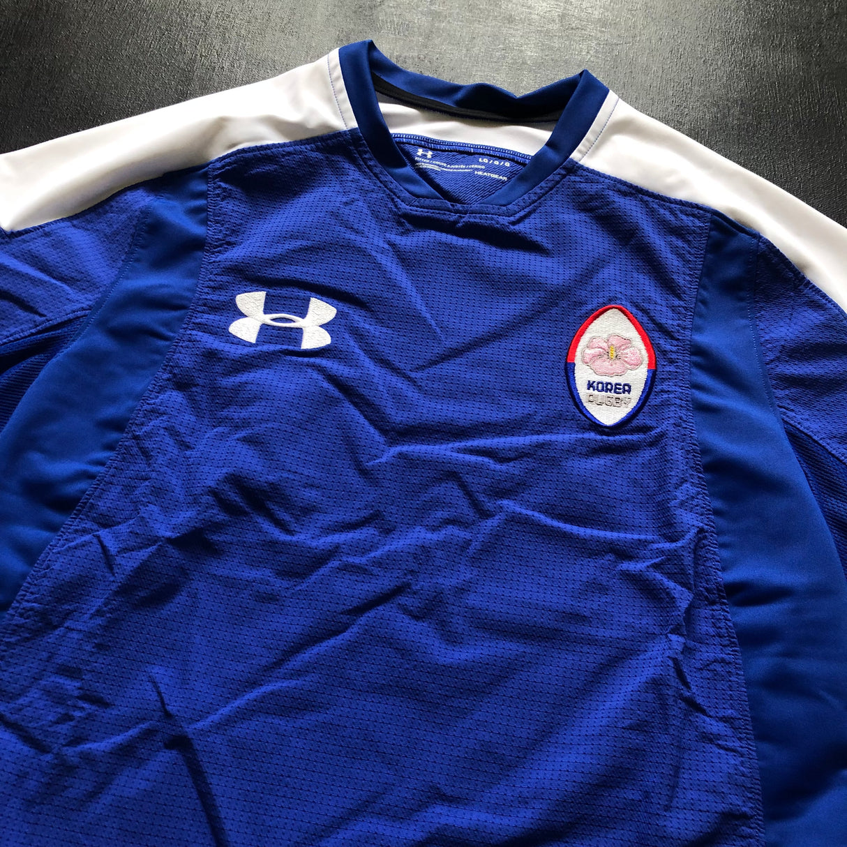 South Korea National Rugby Team Training Jersey 2018 Player Issue Large Underdog Rugby - The Tier 2 Rugby Shop 