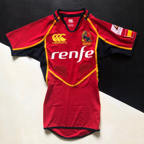 Spain National Rugby Sevens Team Jersey 2012 Match Worn Small Underdog Rugby - The Tier 2 Rugby Shop 