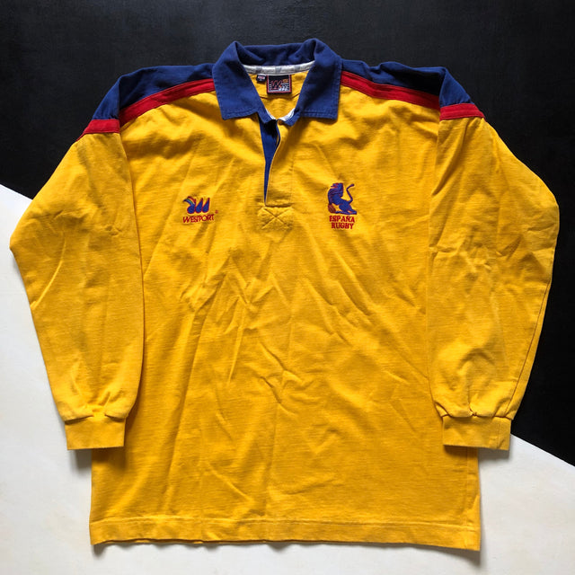 Spain National Rugby Team Jersey 1998/99 Away XL Underdog Rugby - The Tier 2 Rugby Shop 