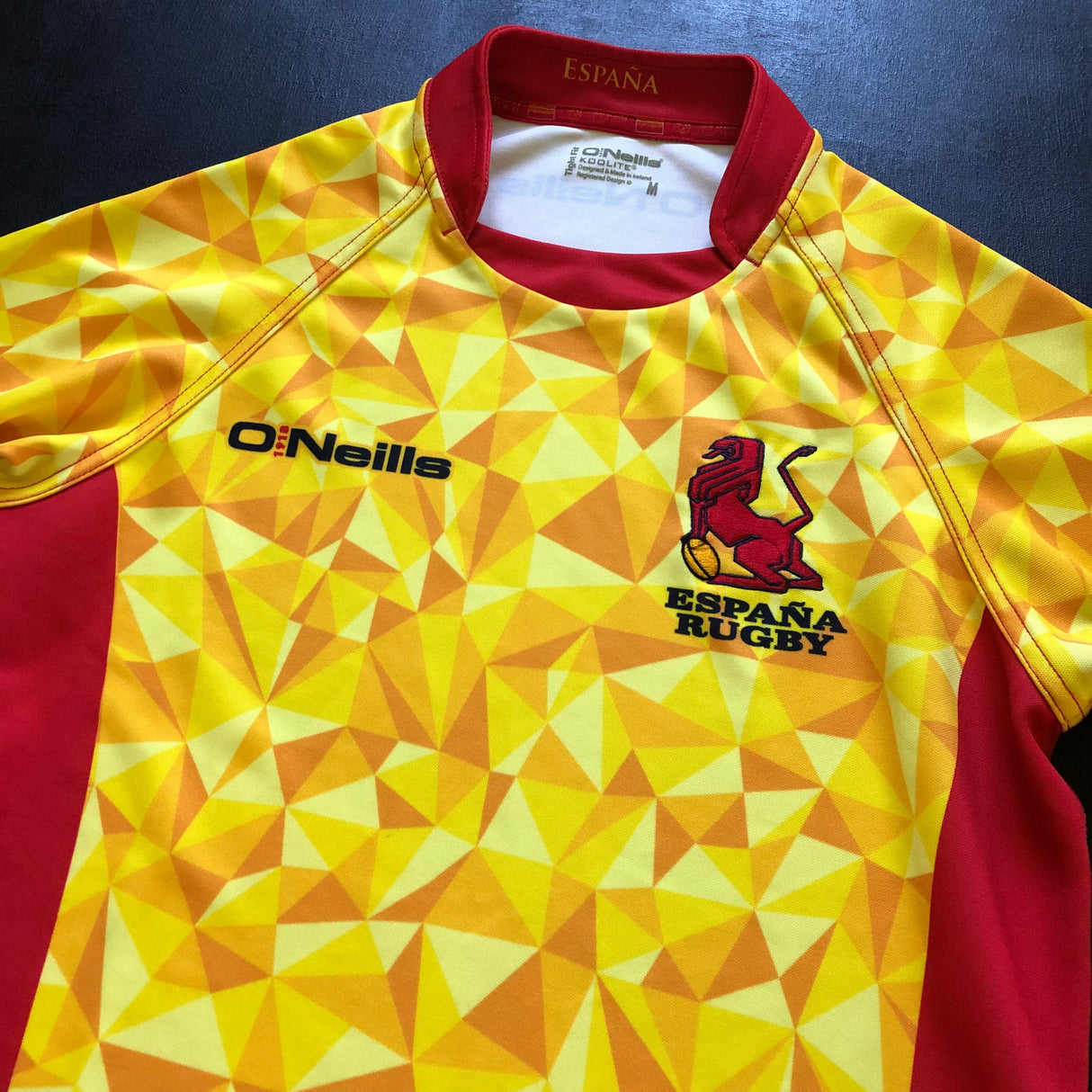 Spain National Rugby Team Jersey 2015 Away Medium Underdog Rugby - The Tier 2 Rugby Shop 