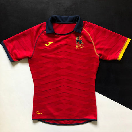 Spain National Rugby Team Jersey 2017/18 Player Fit XL Underdog Rugby - The Tier 2 Rugby Shop 