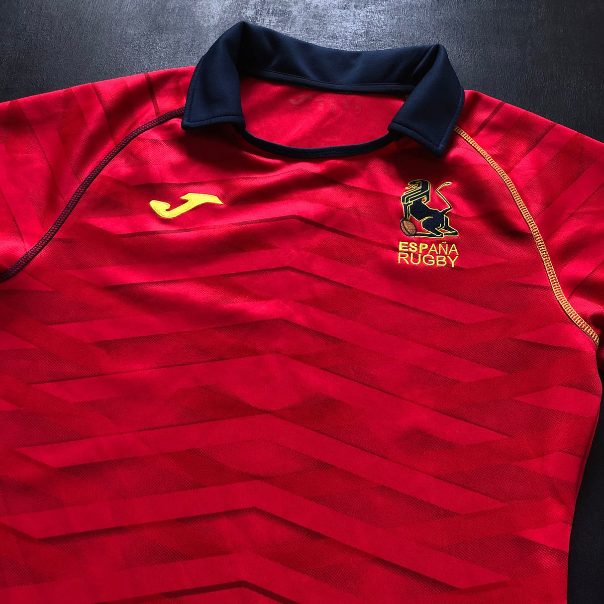 Spain National Rugby Team Jersey 2017/18 Player Fit XL Underdog Rugby - The Tier 2 Rugby Shop 