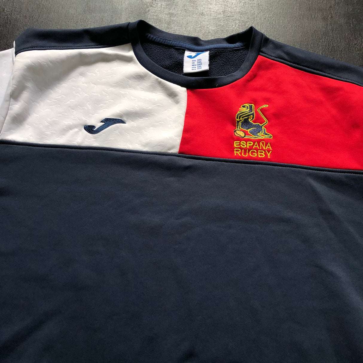 Spain National Rugby Team Training Pullover 3XL Underdog Rugby - The Tier 2 Rugby Shop 