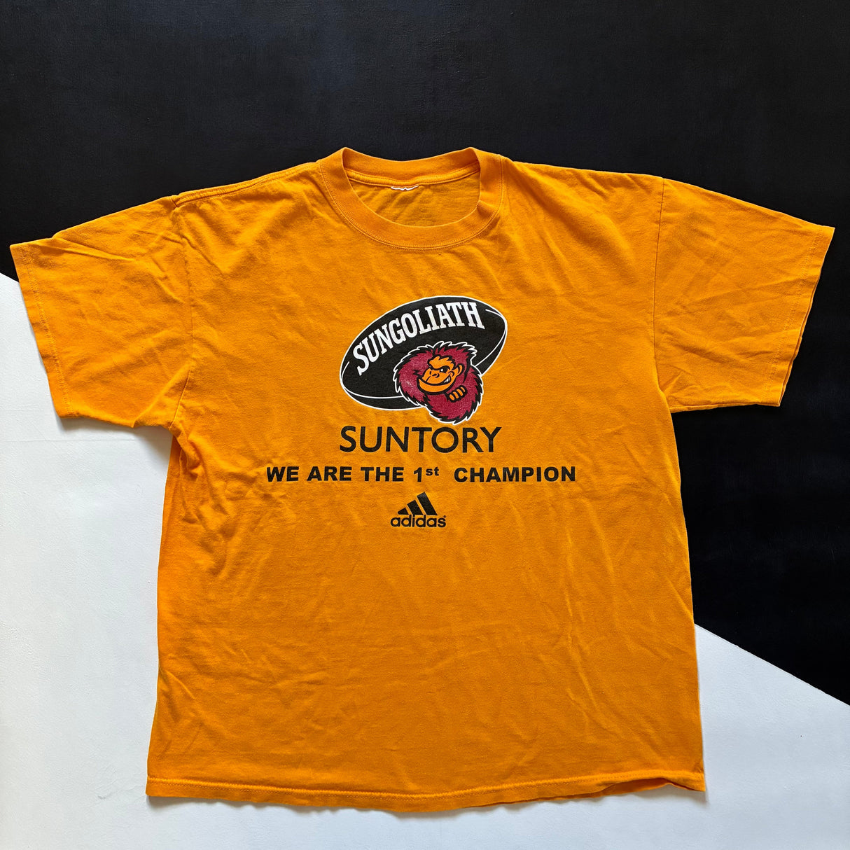 Suntory Sungoliath Rugby Team 2007/2008 Champions Tee XL Underdog Rugby - The Tier 2 Rugby Shop 