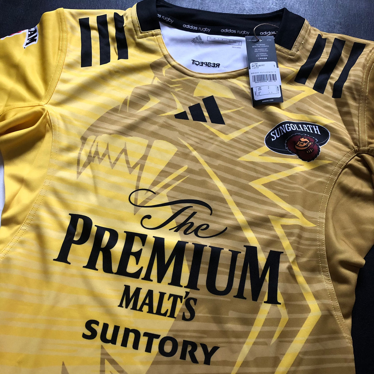 Suntory Sungoliath Rugby Team Jersey 2024/25 Player Fit O BNWT Underdog Rugby - The Tier 2 Rugby Shop 