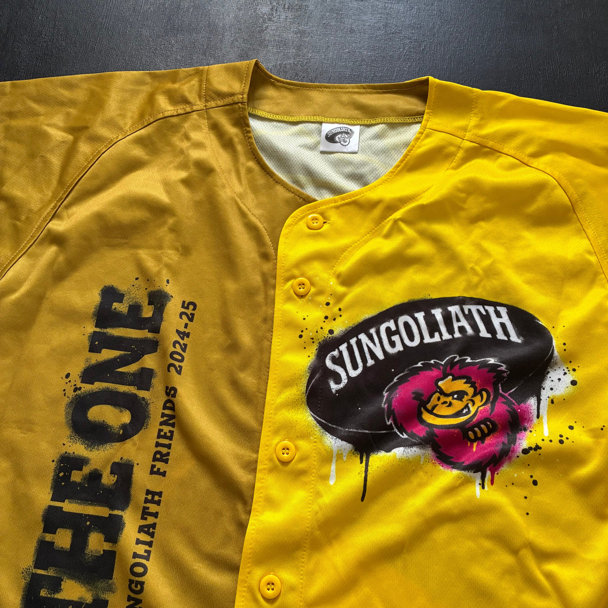 Suntory Sungoliath Rugby Team Supporters Baseball Jersey One Size Underdog Rugby - The Tier 2 Rugby Shop 