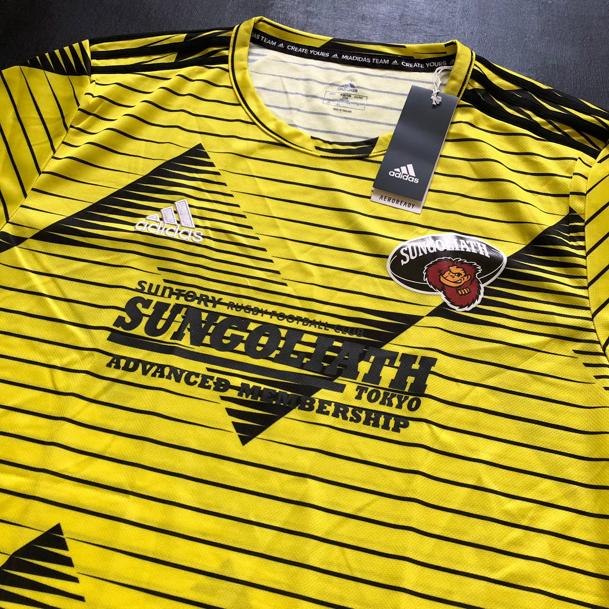 Suntory Sungoliath Rugby Team Training Tee 2XO BNWT Underdog Rugby - The Tier 2 Rugby Shop 