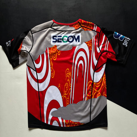 Sunwolves Rugby Team Charity Jersey 2018 Large Underdog Rugby - The Tier 2 Rugby Shop 