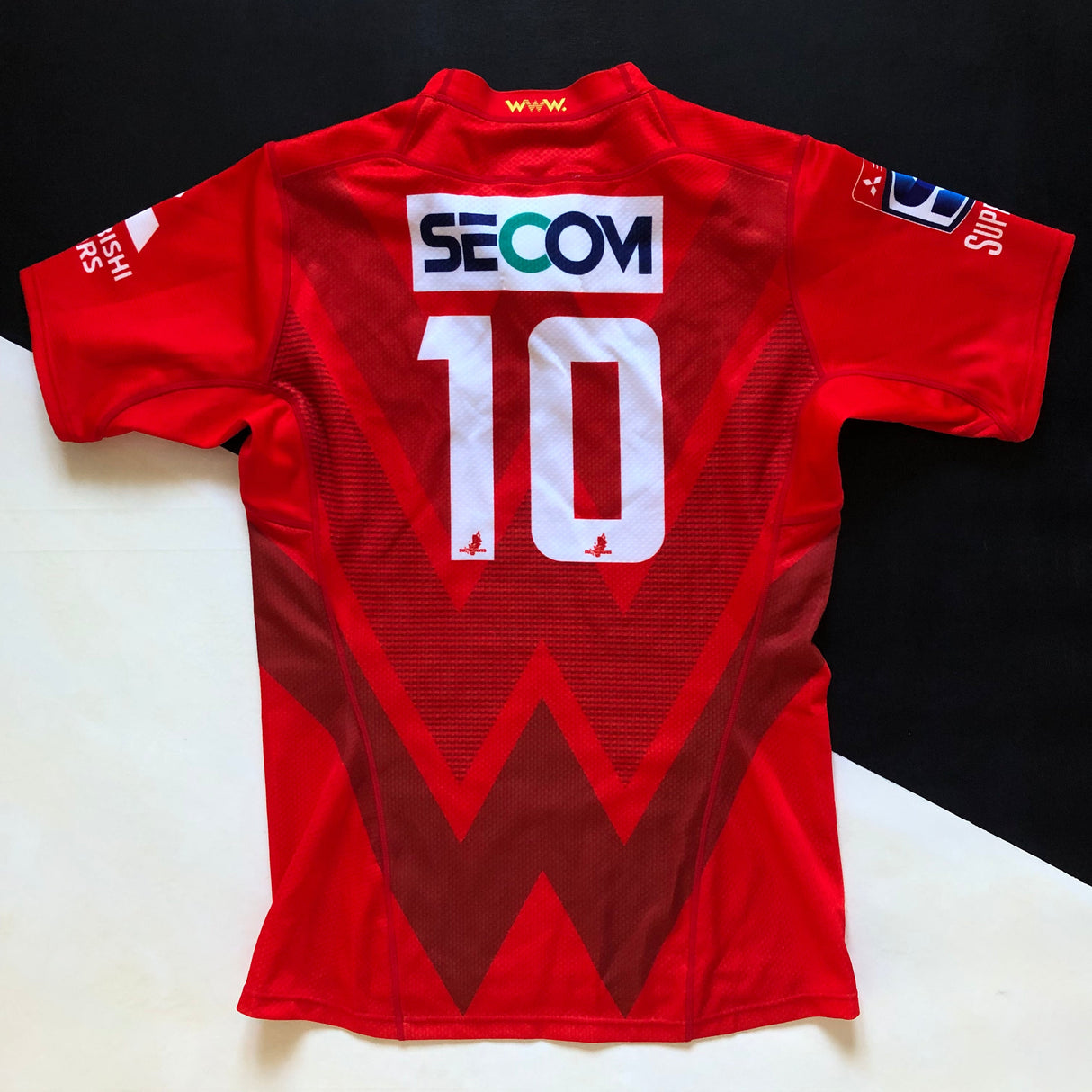 Sunwolves Rugby Team Jersey 2019/20 (Super Rugby) Match Worn 4L Underdog Rugby - The Tier 2 Rugby Shop 