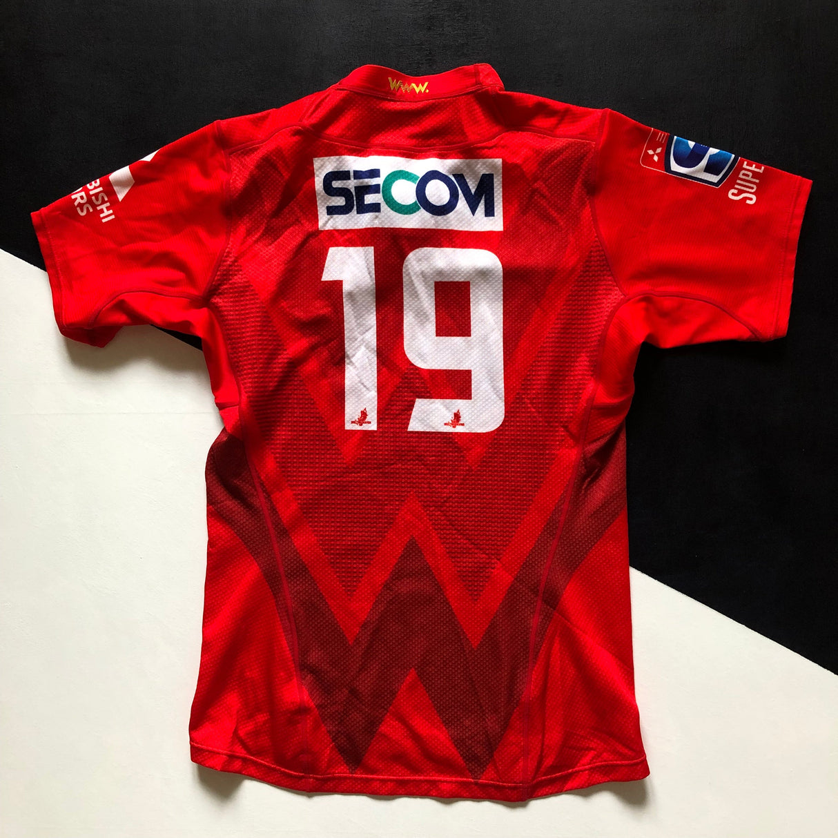 Sunwolves Rugby Team Jersey 2019/20 (Super Rugby) Match Worn 4L Underdog Rugby - The Tier 2 Rugby Shop 