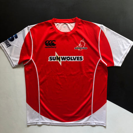 Sunwolves Rugby Team Supporters Jersey 2017/18 XL Underdog Rugby - The Tier 2 Rugby Shop 