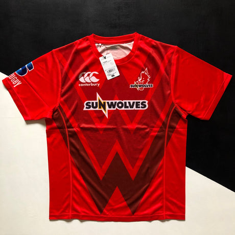 Sunwolves Rugby Team Supporters Jersey 2019/20 Large with Tags Underdog Rugby - The Tier 2 Rugby Shop 