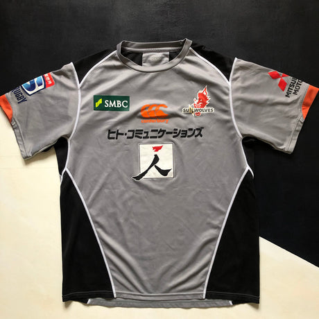 Sunwolves Rugby Team Training Tee 4L Underdog Rugby - The Tier 2 Rugby Shop 