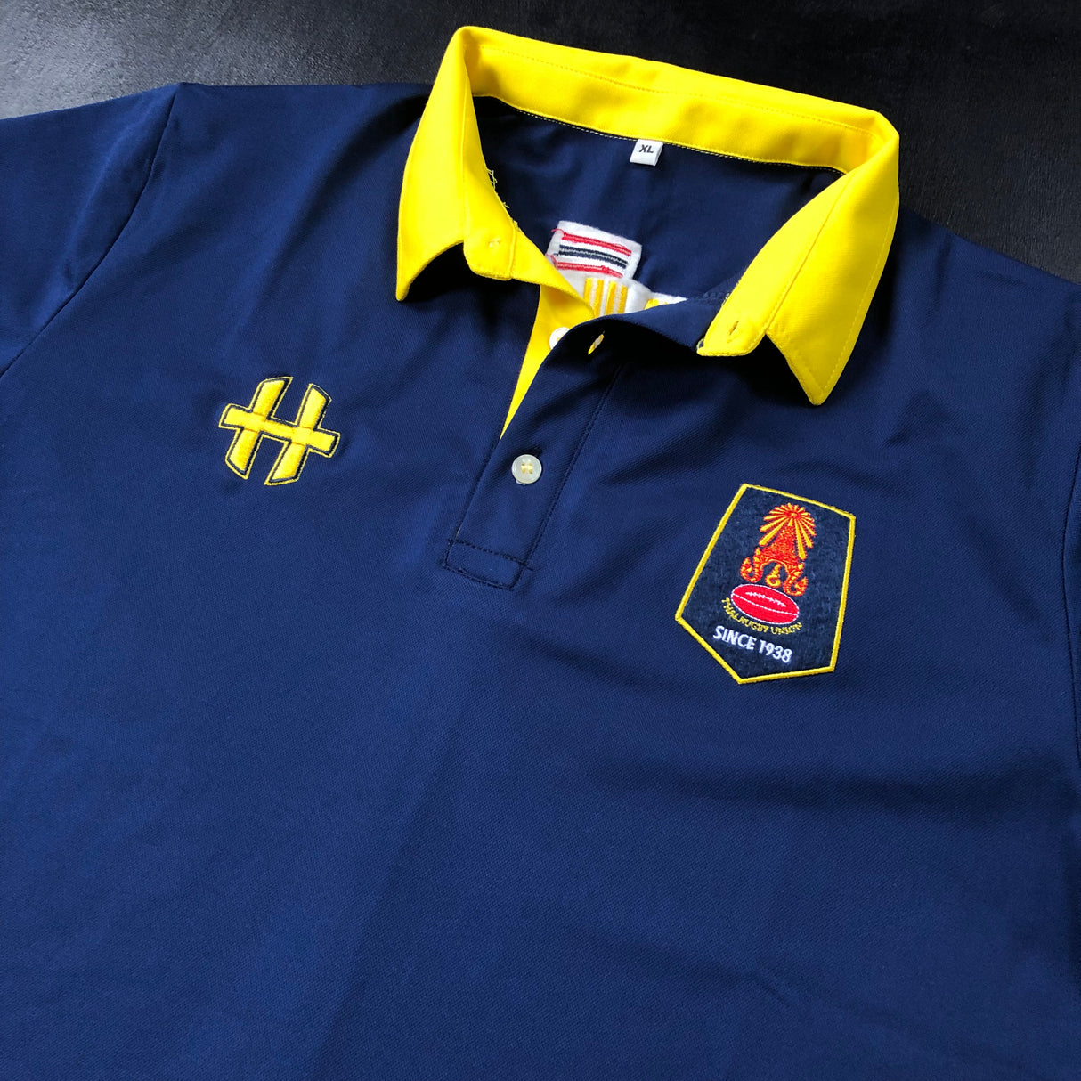 Thailand National Rugby Team Training Polo XL Underdog Rugby - The Tier 2 Rugby Shop 