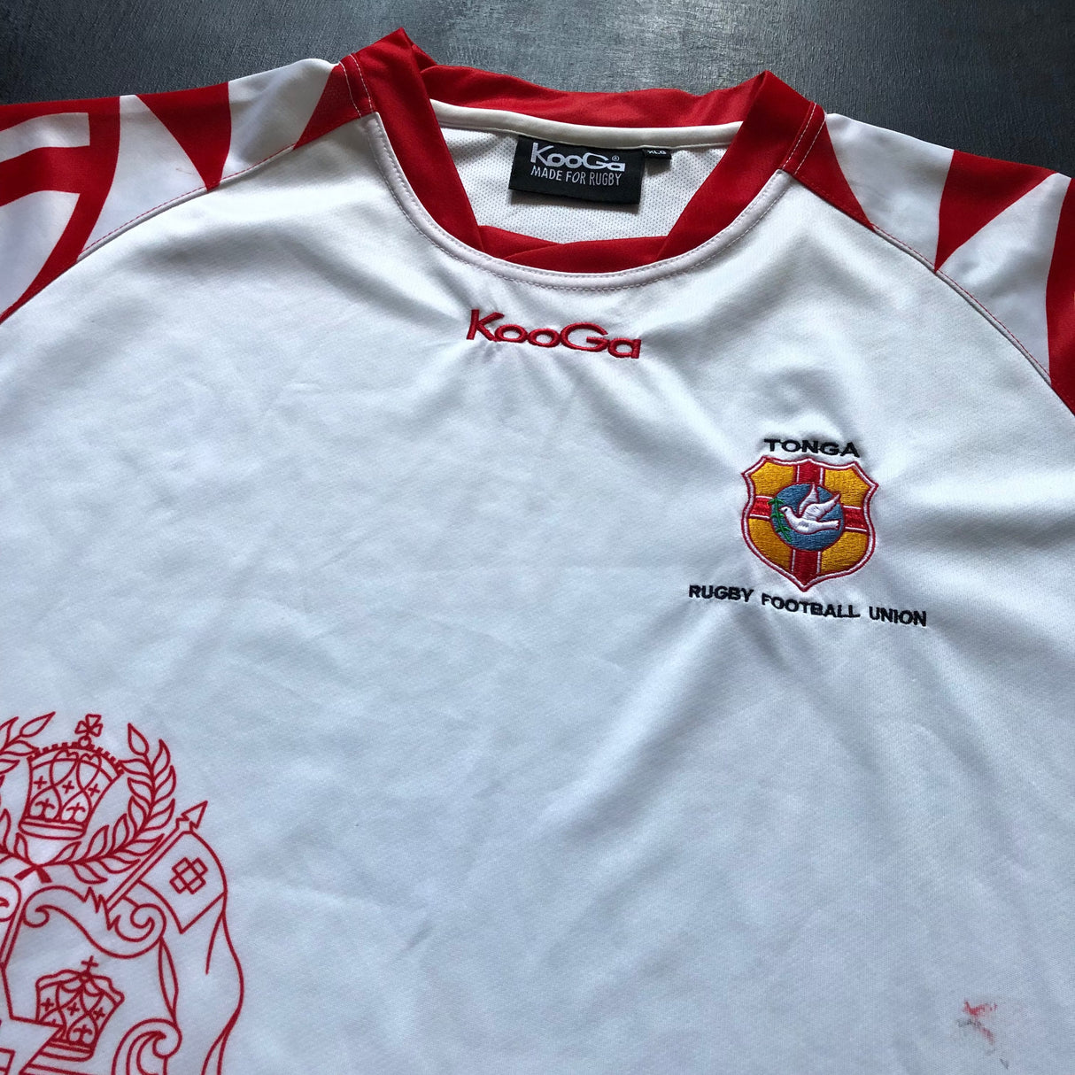 Tonga National Rugby Sevens Team Jersey 2010 XL Underdog Rugby - The Tier 2 Rugby Shop 