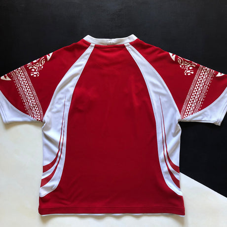 Tonga National Rugby Team Jersey 2007 Rugby World Cup Large Underdog Rugby - The Tier 2 Rugby Shop 