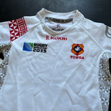 Tonga National Rugby Team Jersey 2015 Rugby World Cup Away Player Issue Large Underdog Rugby - The Tier 2 Rugby Shop 