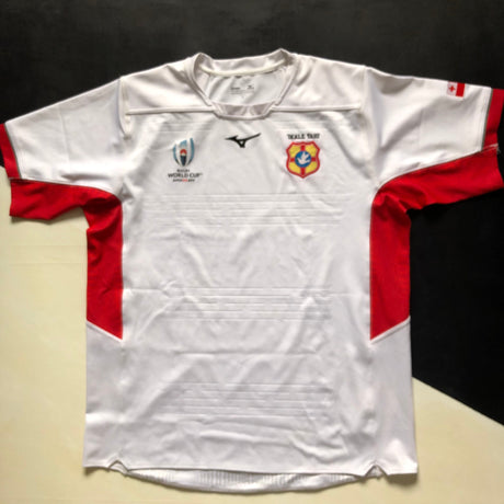 Tonga National Rugby Team Jersey 2019 Rugby World Cup Away XL Underdog Rugby - The Tier 2 Rugby Shop 