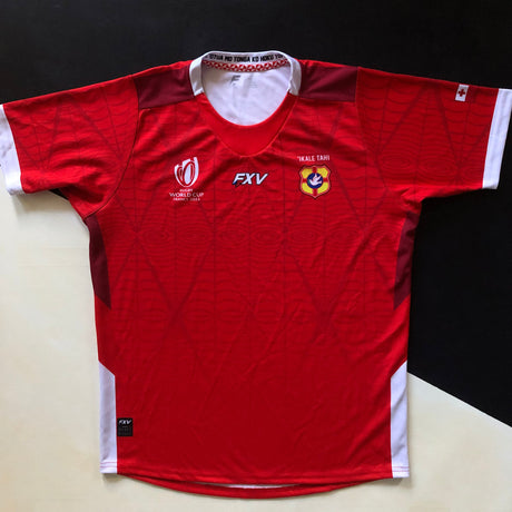 Tonga National Rugby Team Jersey 2023 Rugby World Cup 2XL Underdog Rugby - The Tier 2 Rugby Shop 