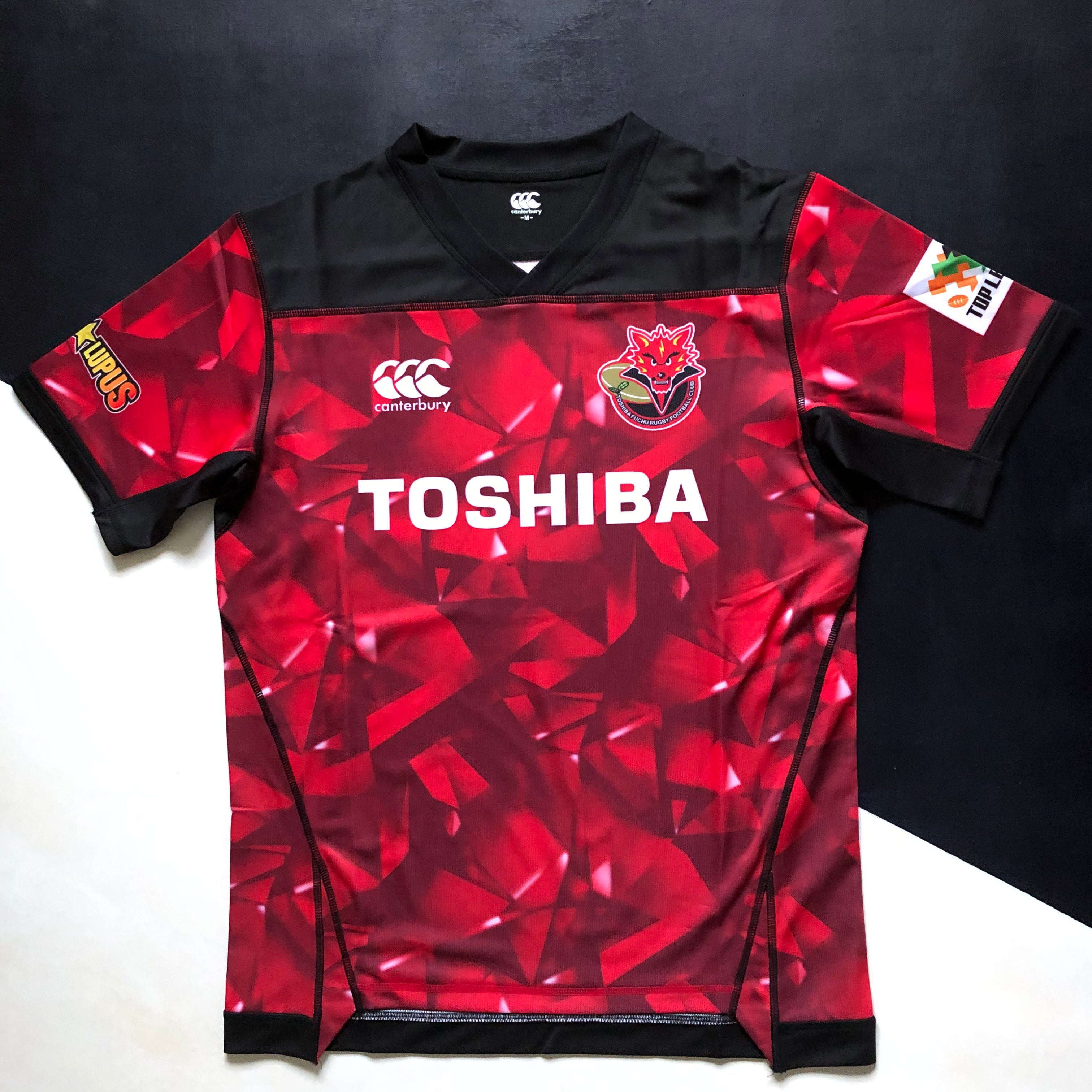 Canterbury TOSHIBA BRAVE⭐︎LUPUS TOKYO 3L Toshiba Brave Lupus Tokyo Rugby Team Jersey 2020 (Japan Top League