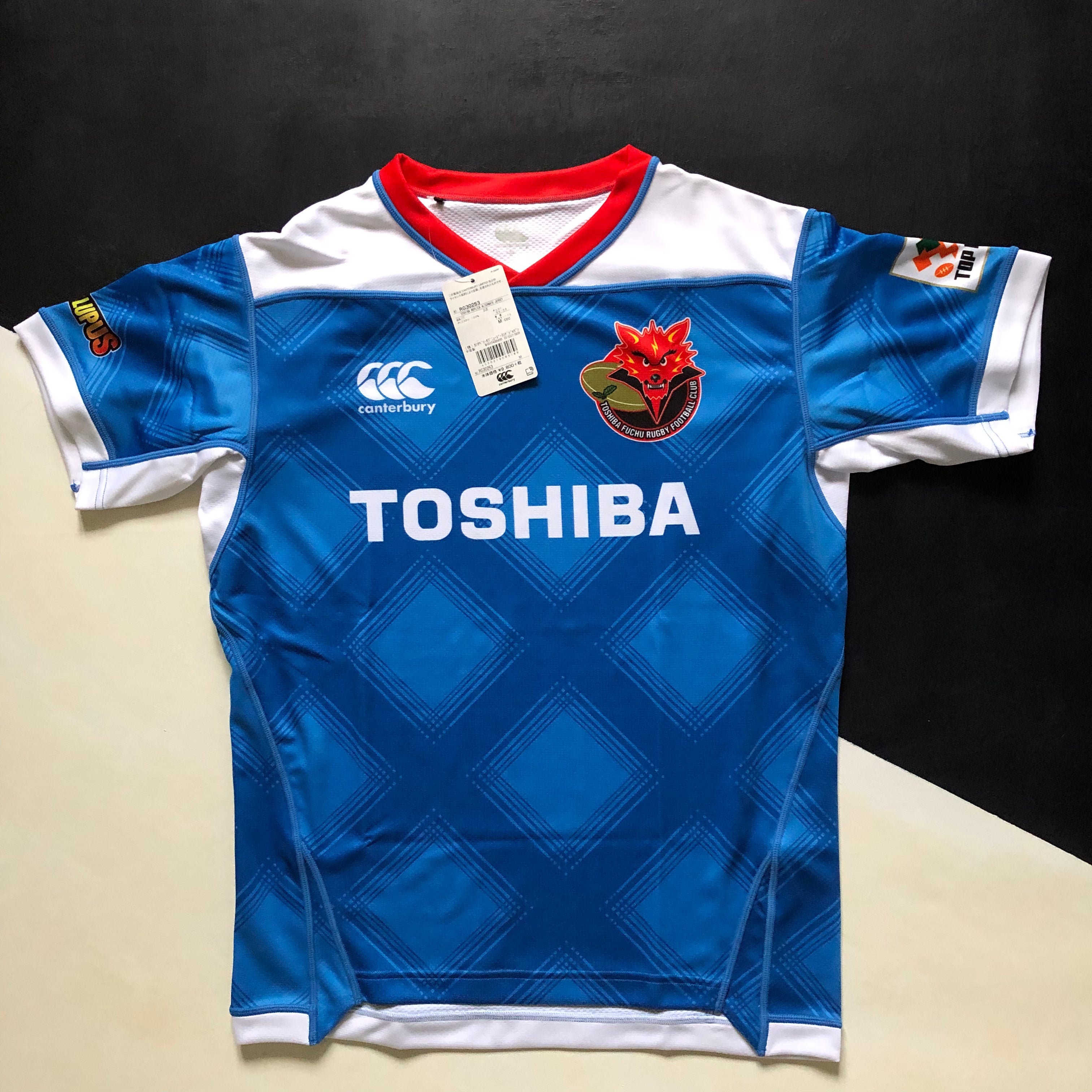 Canterbury Toshiba Japan ラグビーウェア M