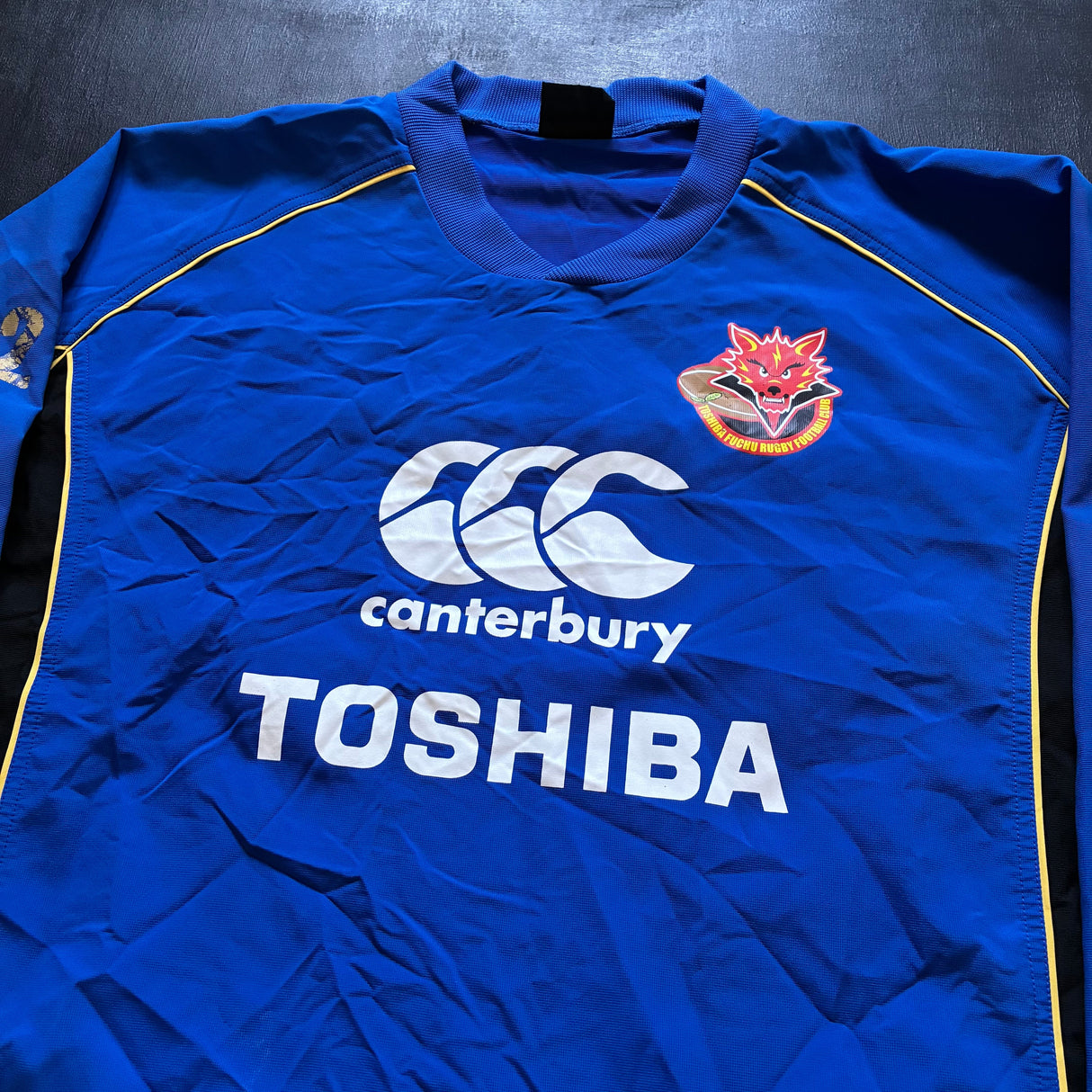 Toshiba Brave Lupus Tokyo Rugby Team Training Pullover 4L Underdog Rugby - The Tier 2 Rugby Shop 